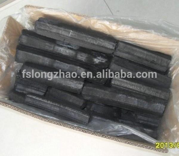 China wholesale wood charcoal briquette bamboo sawdust pressed charcoal