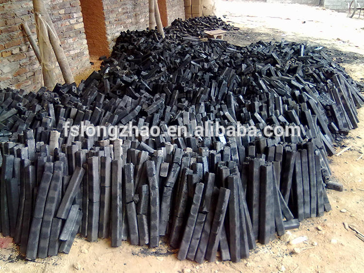 Barbecue charcoal sawdust hardwood hexagon briquette charcoal