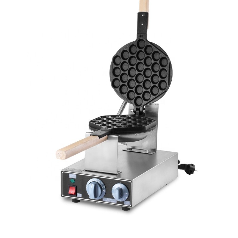 GRACE Commercial Table Top Electric Egg Waffle Cone Maker Machine
