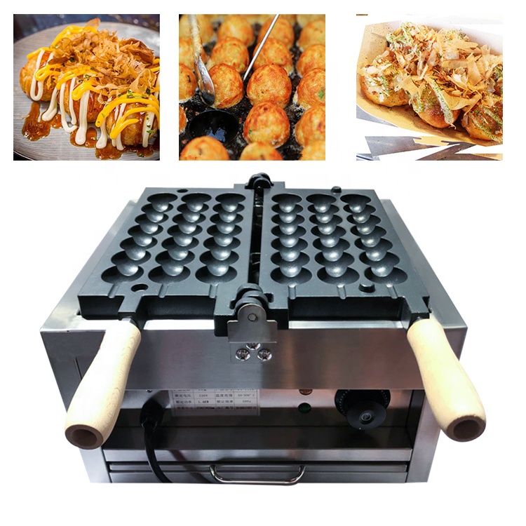 Machine multifonctions takoyaki, taiyaki, gaufre, sandwich