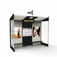 Customized Smart Bus Stop Bus Shelter for Advertising