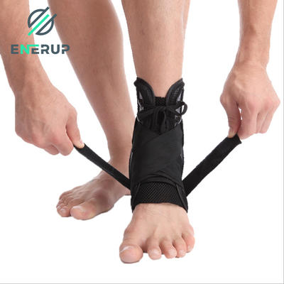 Enerup Wholesale Sports Running Elastic Ankle Protector Support Sleeve Brace Sock For Football Lover