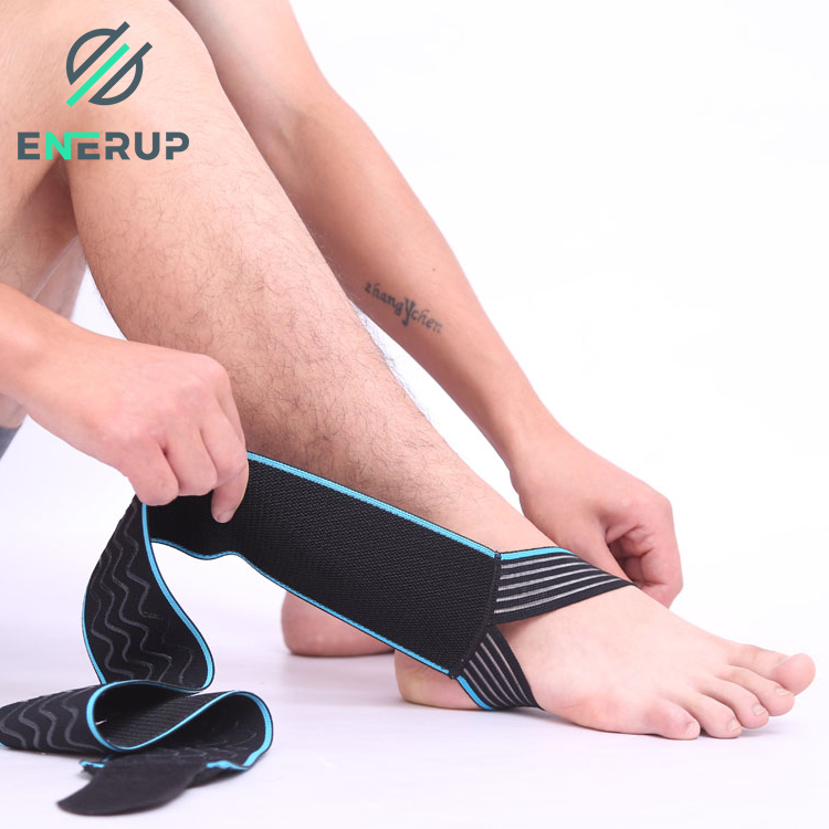 Enerup Nylon Elastic Knee Ankle Foot Orthosis Medical Heel Plantar Fasciitis Band Elbow Support Brace Kids Compression Guard
