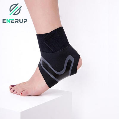 Enerup Plantar Fasciitis Breathable Adjustable Plastic Neoprene Foot Sleeve Sport Ankle Support Brace Wrap