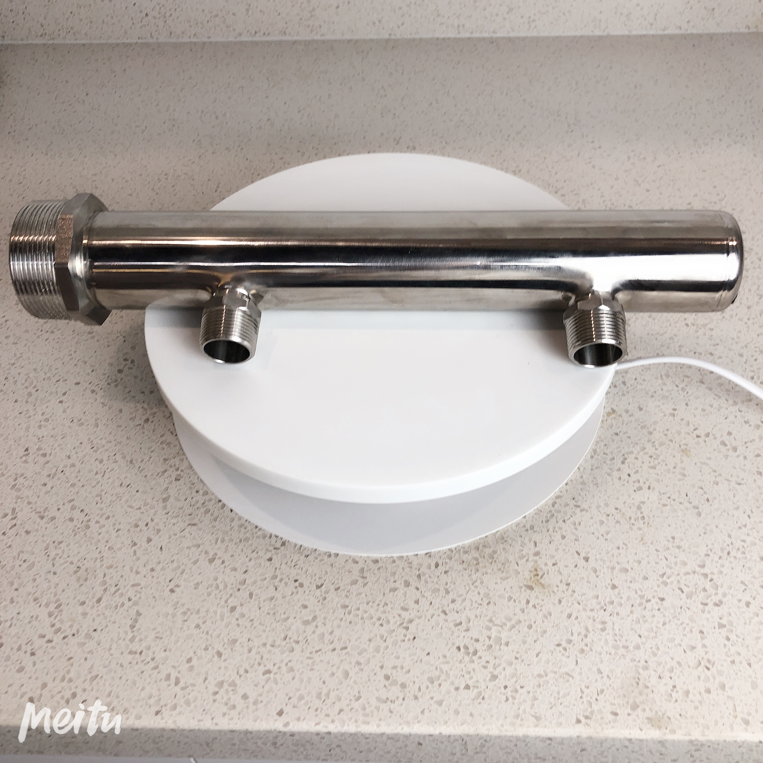 stainless steel water manifole use for water treatment or underfloor heating system