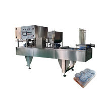 Automatic Liquid Ice Cream/Jelly/ Drinking Water Plastic Cup Packing Machine Cup Filling Sealing Machine
