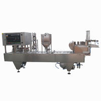 High Quality semi-automatic Juice tea Beverage Cup Filling Sealing Machines