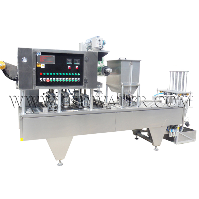 High Quality Water Drinks Cup Filling and Sealing Machine Manufacturer