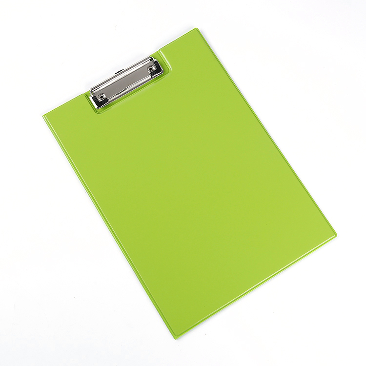 Customized Eco-Friendly PVC and Cardboard Material double sided clipboard in A4 size