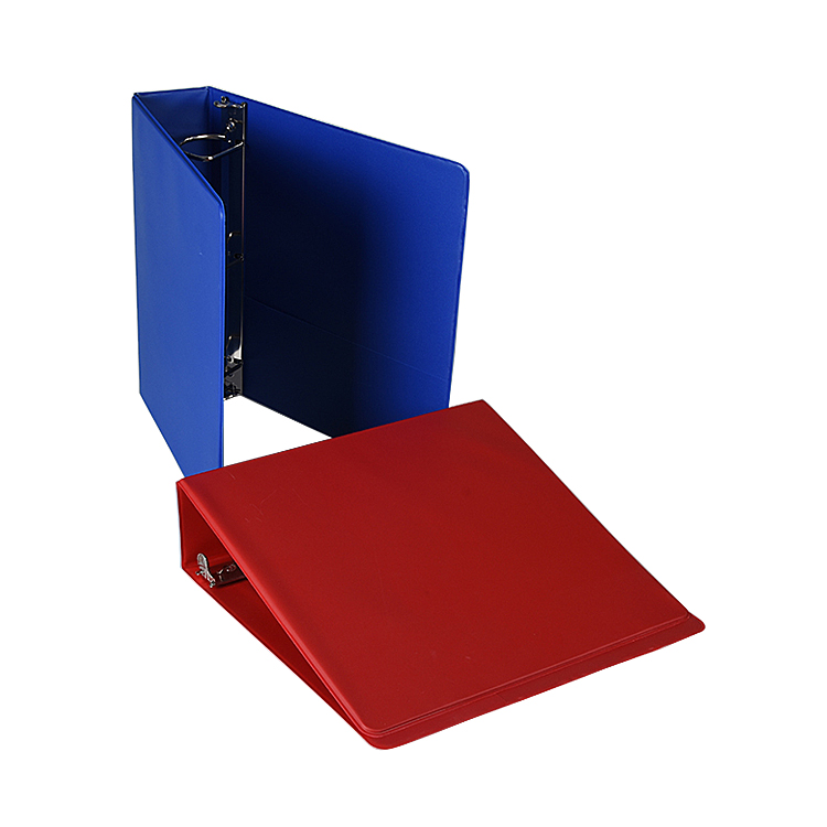 Customized Office Files Clipboard Colorful PVC 3 Ring Binder with Sleeve Inside in A4 Size