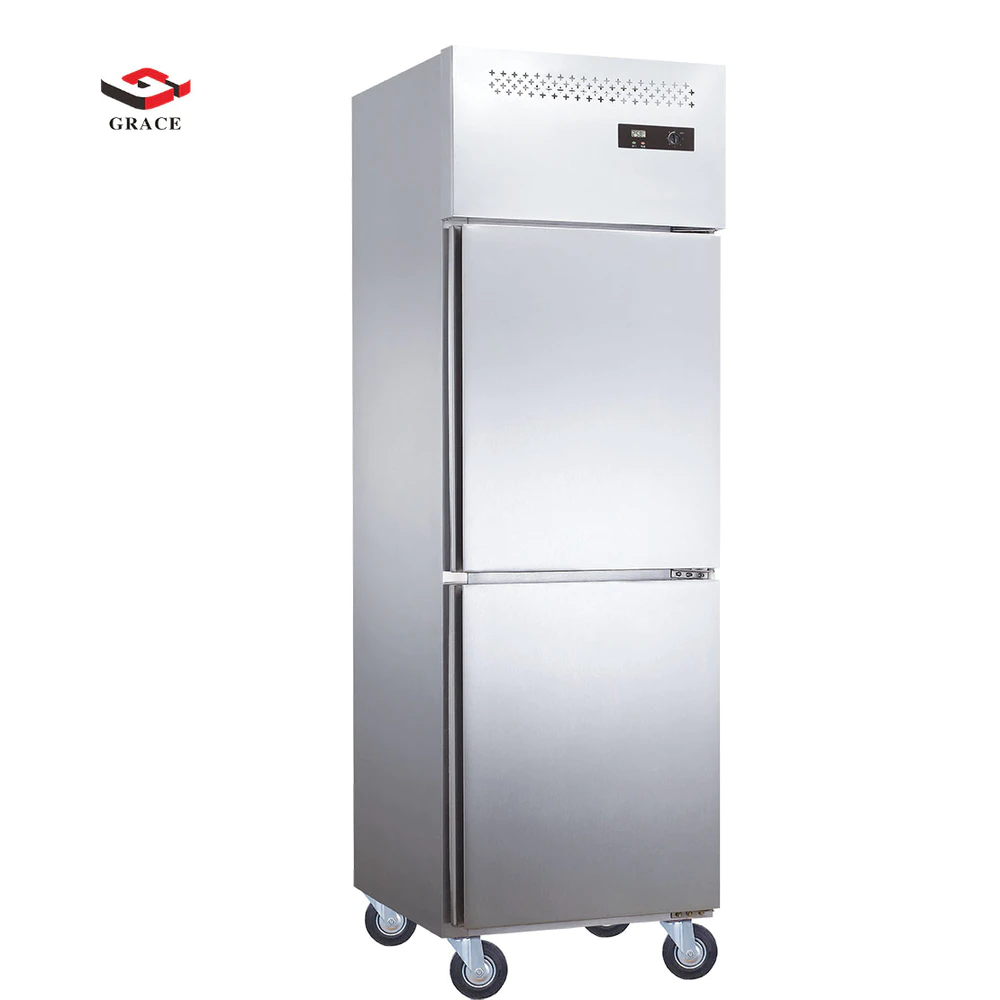 GraceStainless Steel 1 Door Commercial food UprightRefrigerator Freezer Chiller
