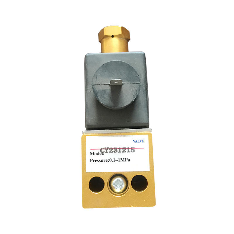 Factory CY231215 Aluminum Solenoid Valve For Military Vehicles