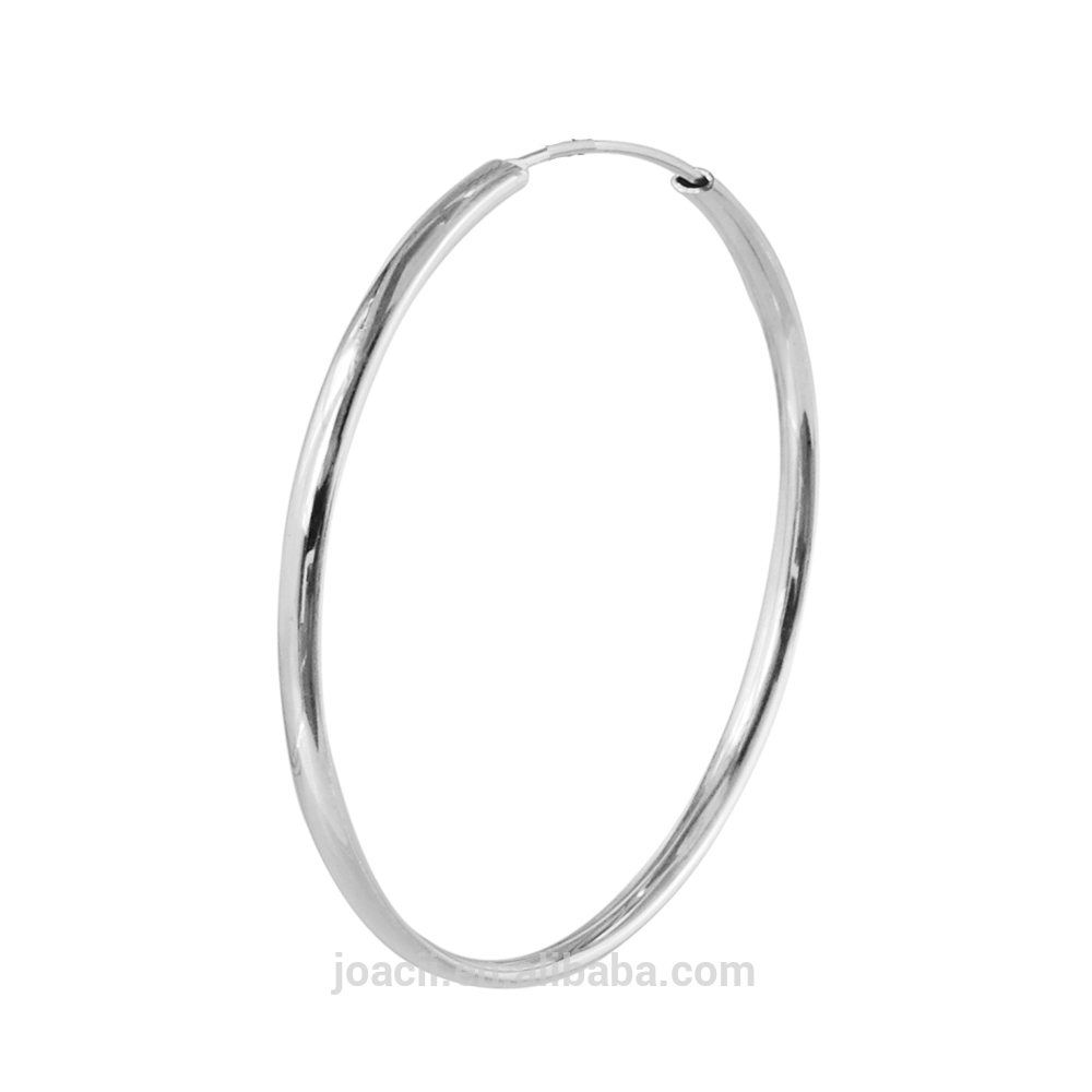 925 Sterling Silver Samanatha Hoop Earrings Jewelry Manufacturer