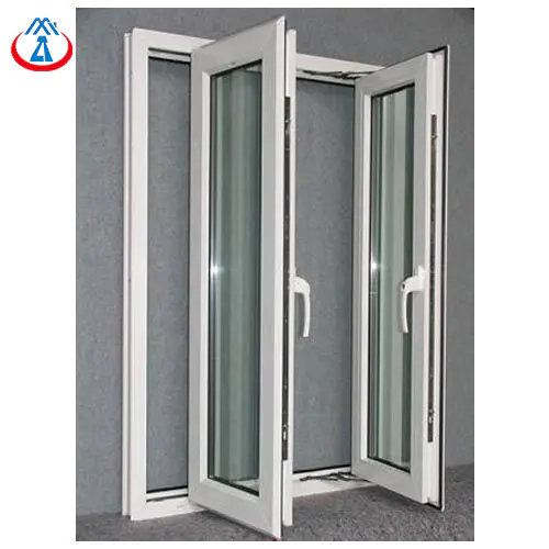 High Quantity Aluminum Double Glazed Tempered Glass Swing Window for House