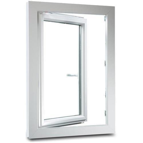 Best Quality Double Glass 5mm+9Amm+5mm White Color Aluminum Frame Swing Window