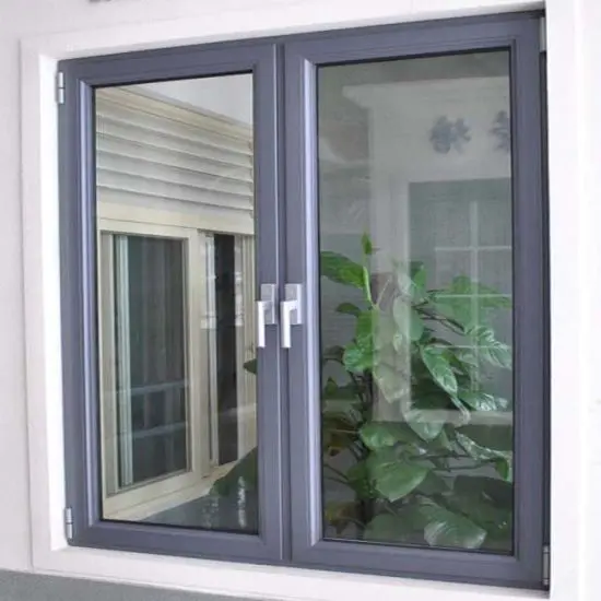 Used Aluminum Frame Double Glazed Tempered Glass Inward Casement Window For House