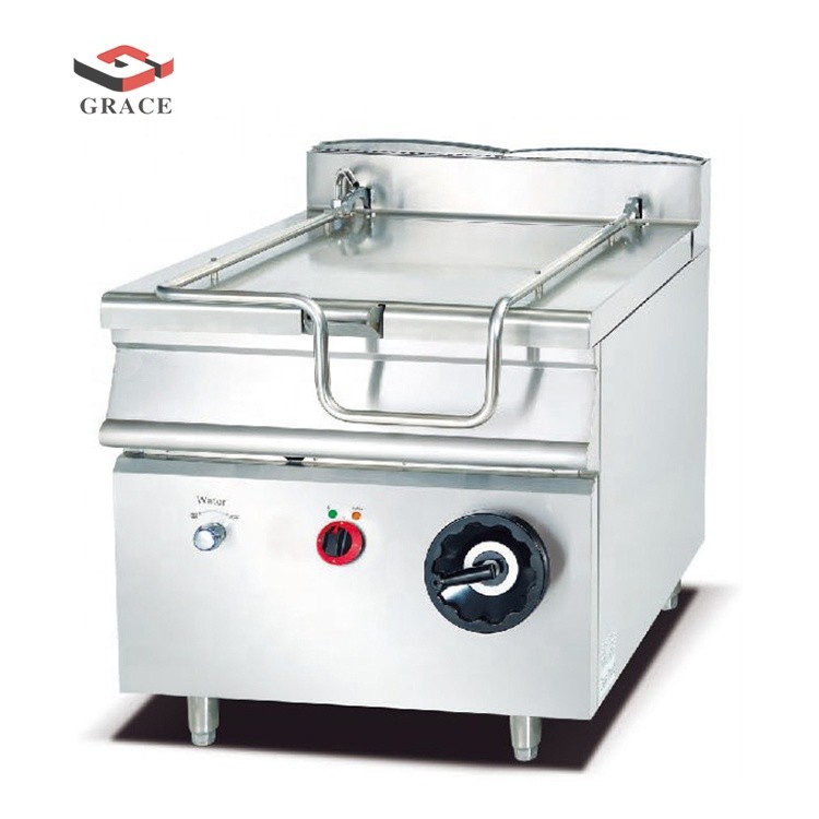 Multifunctional Stainless Steel Grace Cooking Commercial Kitchen Equipment Electric Tilting Braising Pan For Restaurant