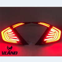 VLAND Factory For Car Tail Light For Civic Tail Lamp For 2016-2018 For Civic LED Taillight With LED DRL+Brake+Reverse