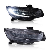 VLAND factory New headlight for CivicCar headlight for CiviC LED head light 2016 2017 2018 2019 with wholesale price