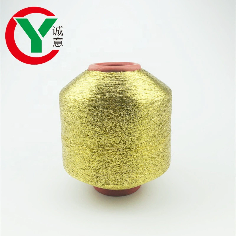 metallic yarn use with merino wool yarn / wholesalesupplier metallic hand knittingthread
