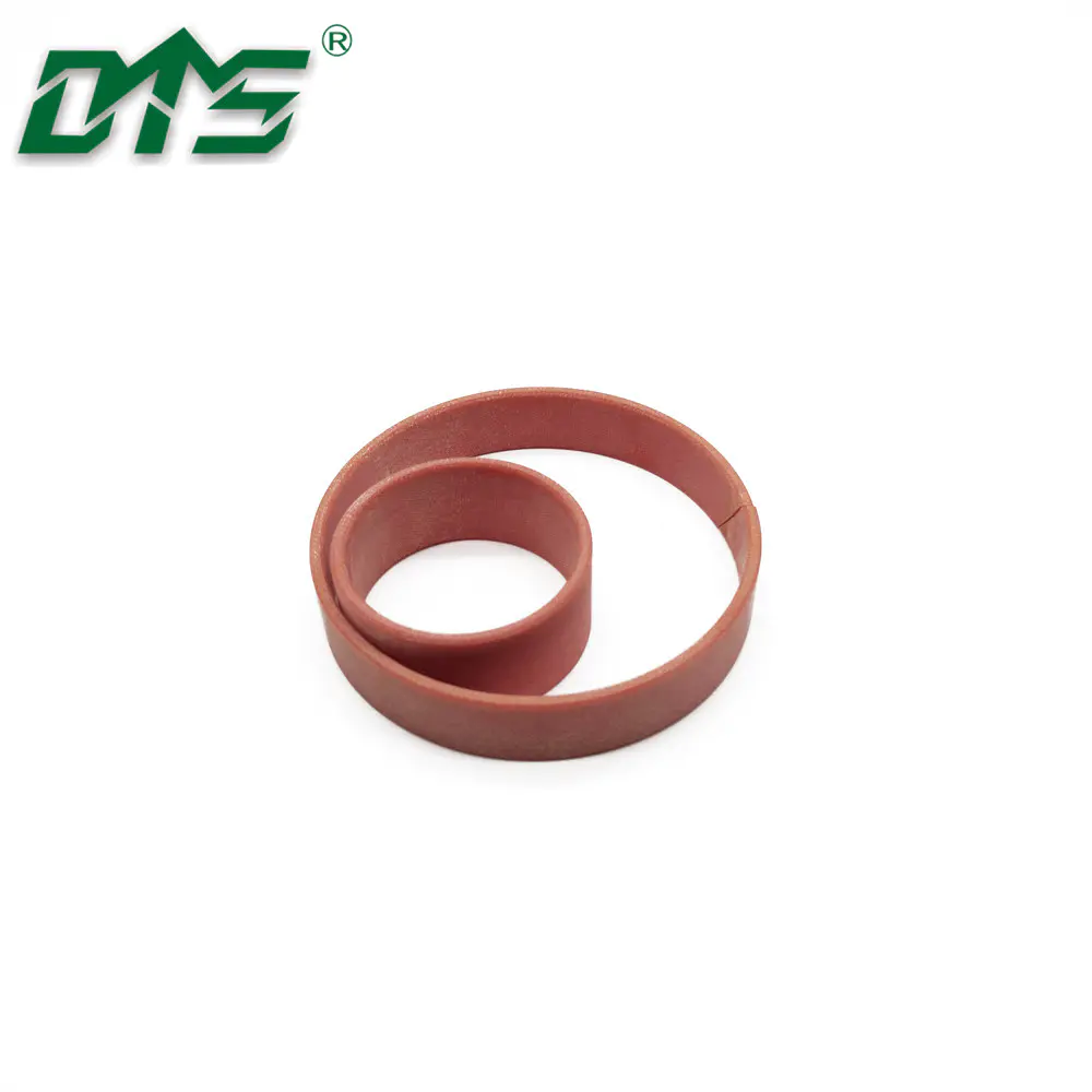 Red Phenolic Fabric Resin WR Wear Ring Guide Seal For Hydraulic Cylinder