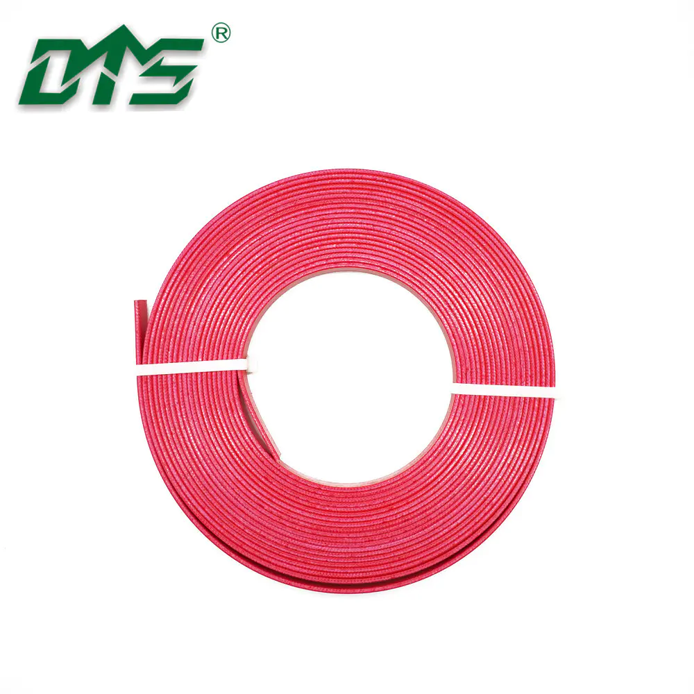 Hydraulic Cylinder High Pressure Phenolic Resin Red Wear Rings Guide Elements