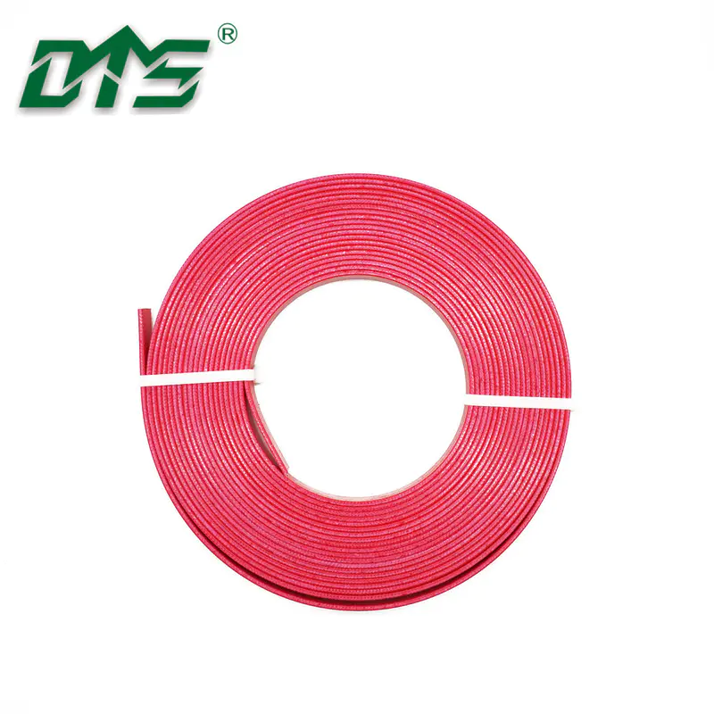 Red Phenolic Resin Guide Tape Hard Fabric Guide Belt Resistance to Wear and High Pressure