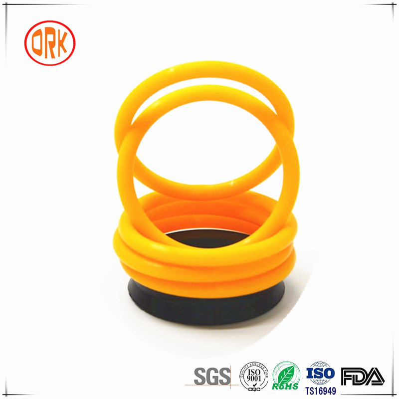 Corrosion Resistance Yellow Ffpm / Ffkm Rubber O Ring
