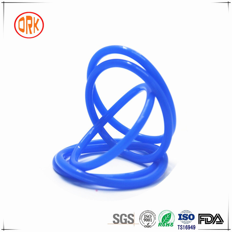 High Rebound Blue Rubber Sealing O Ring
