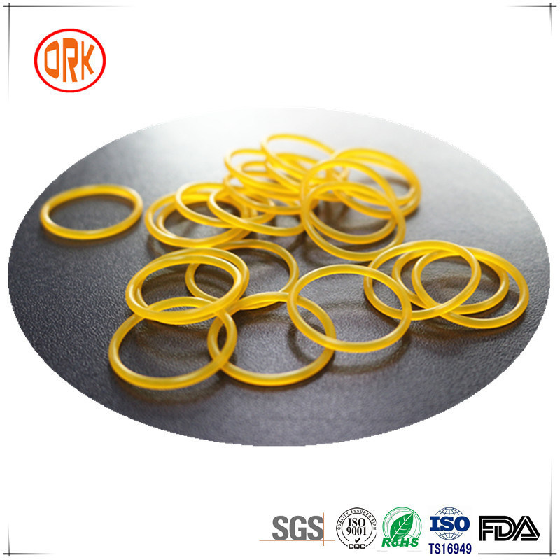 Yellow Carbon Dioxide CO2 Resistance PU O Rings for Paintball Gun