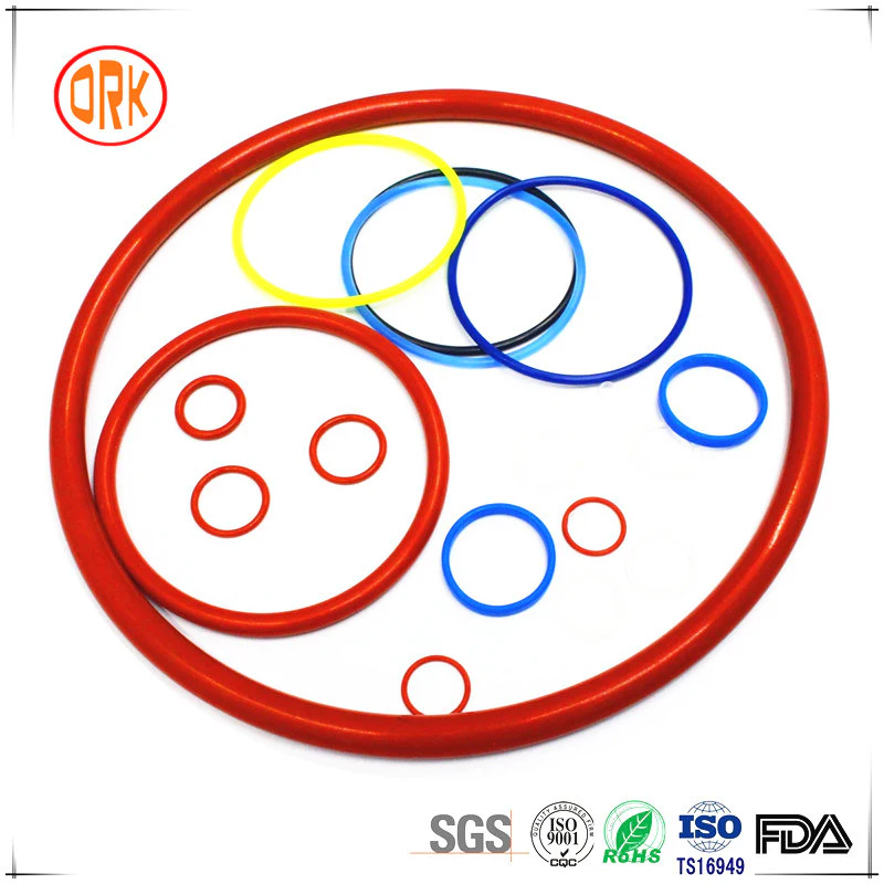 Red Silicone Aging Resistant O-Ring for Connector