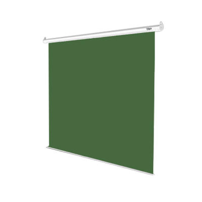 Factory Wholesale Electric Matte Green Projection Screen Manual Projector Screen For Home Cinema
