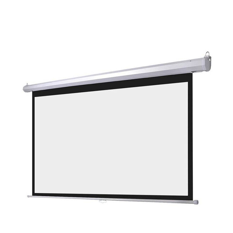 Manual Projector Screen Manual 120 Inch 16:9 Wall Mounted Projection Screen