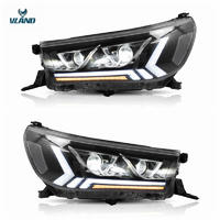 VLAND Factory Accessories for car lamp LEDheadlight For Hilux head lamp assembly 2015-UP For Vigo with DRL+Moving Turn signal