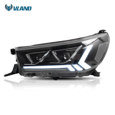 Vland factory high qualityfor car lamp forTOYOTA HILUX headlight 2015 2016 2017 2018 2019 LED Head lamp with plug and play