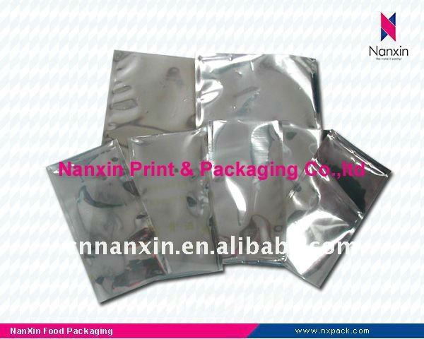 anti-static aluminum foil bag 3 sides seal bag