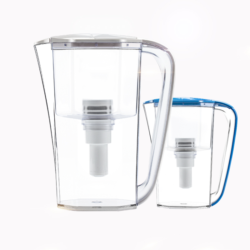 OEM plastic water filter kettle clear water without electricity for home