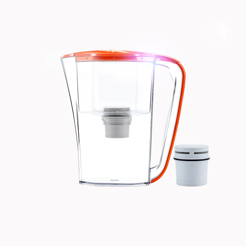 eco-friendly and economical plastic water pitcher with activated carbon filter