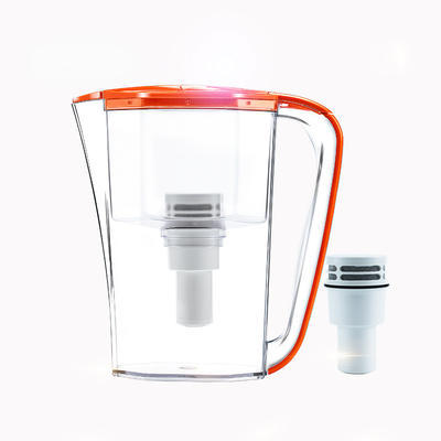 2.5 L high-end plastic filter water jug Eco-friendly Minerals Reduce heavy metals