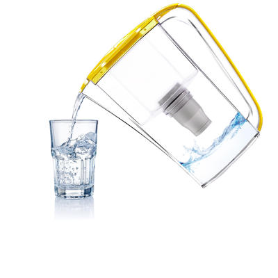 BPA Free Long-Lasting 10-Cup Water Filter Pitcher with Handle - with Ultra Material