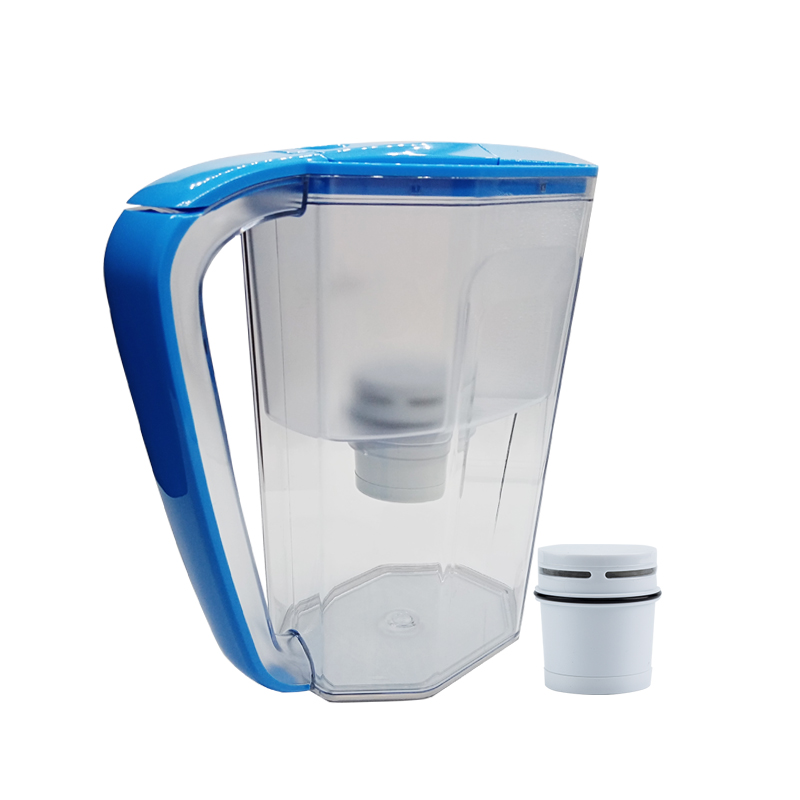 Activated carbon ion exchange resin water purification filter pitcher