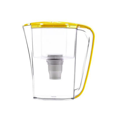 High quality portable desktop plastic water filter jug with activated carbon