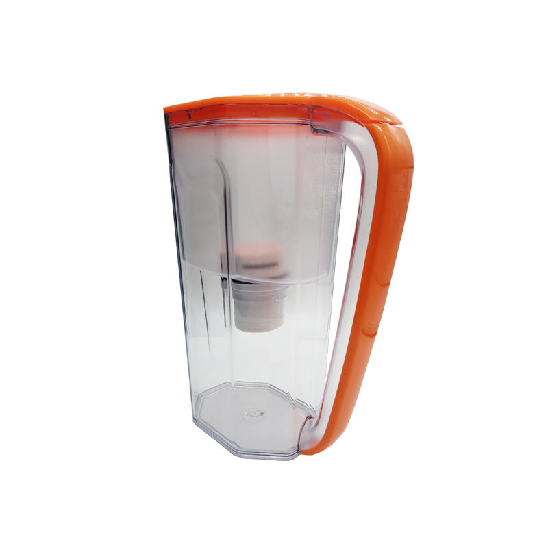 3.0L BPA free plastic activated carbon water filter pitcher with ion resin