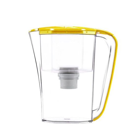 3.5L BPA free plastic activated carbon water filter pitcher with ion resin