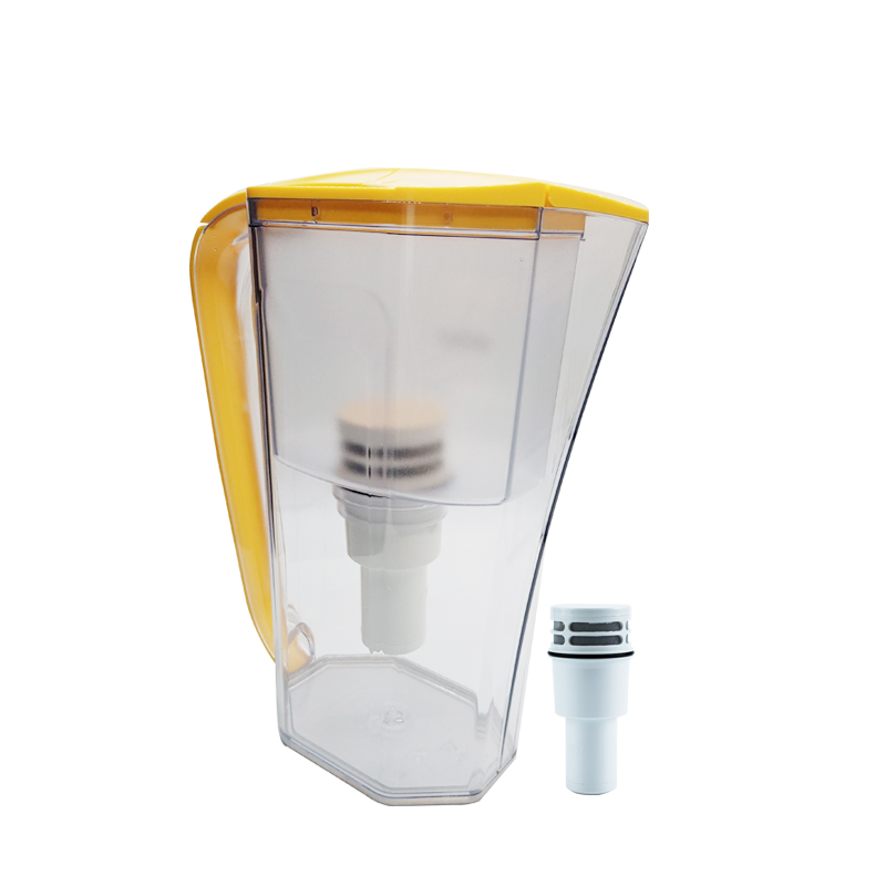 Household alkaline carbon water filter jug carbon fiber water filter pitcher