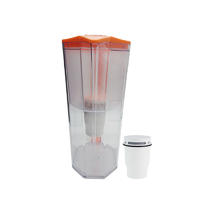 large capacity water purifier pitcher ultrafiltration membrane water filter bottle