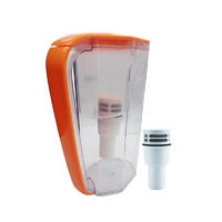 3.5L BPA Free portable ionized water filter pitcher/cup/jug