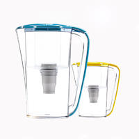 Hot sale grade one direct drink water purification kettle plastic water filter pitcher