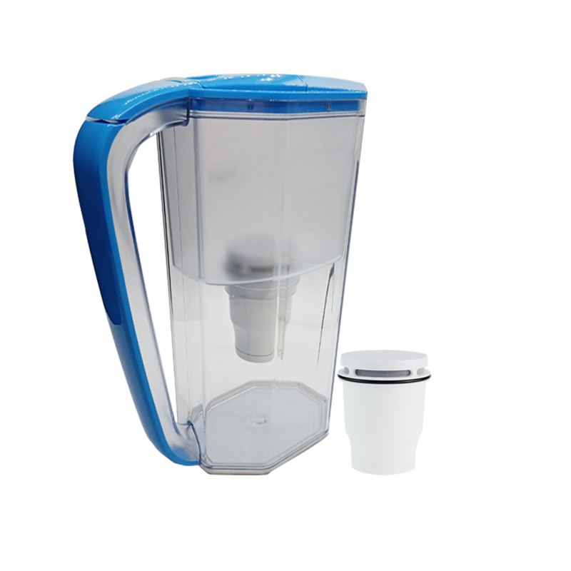 Novelty plastic cup with handle water purifier with 99.99% bacteria removing Large water kettle