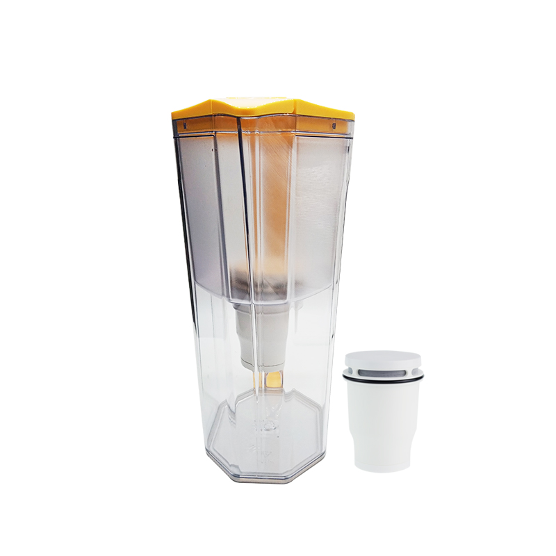 High quality portable desktop plastic water filter jug with SGS certification